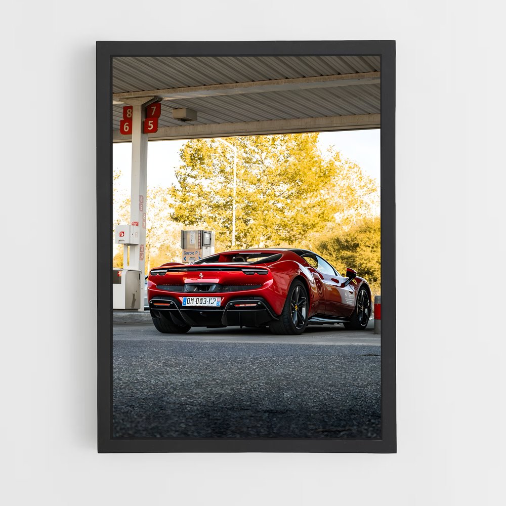 Poster La Ferrari du Désert (vue 2)